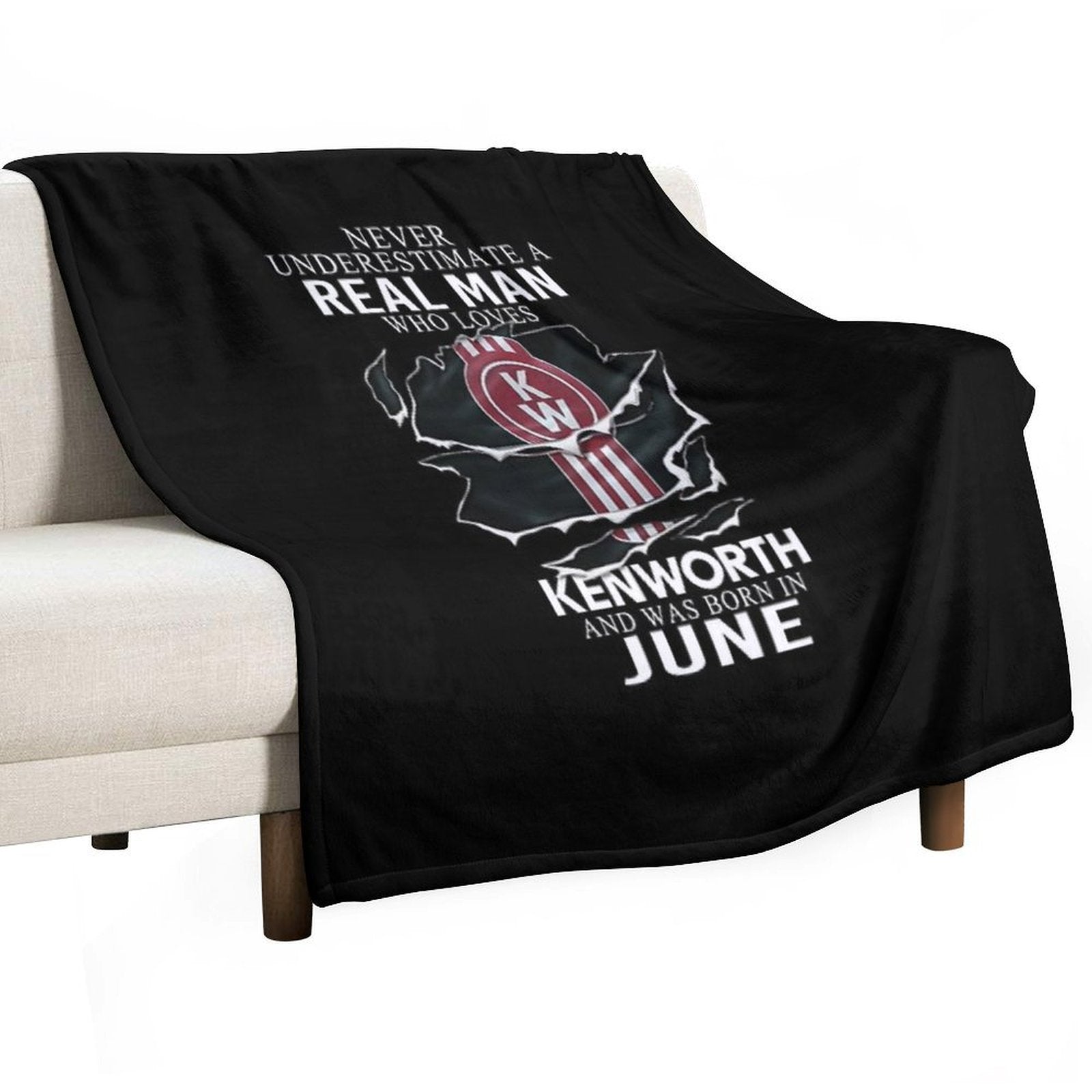 Kenworth - June Machine-washable Throw Blanket
