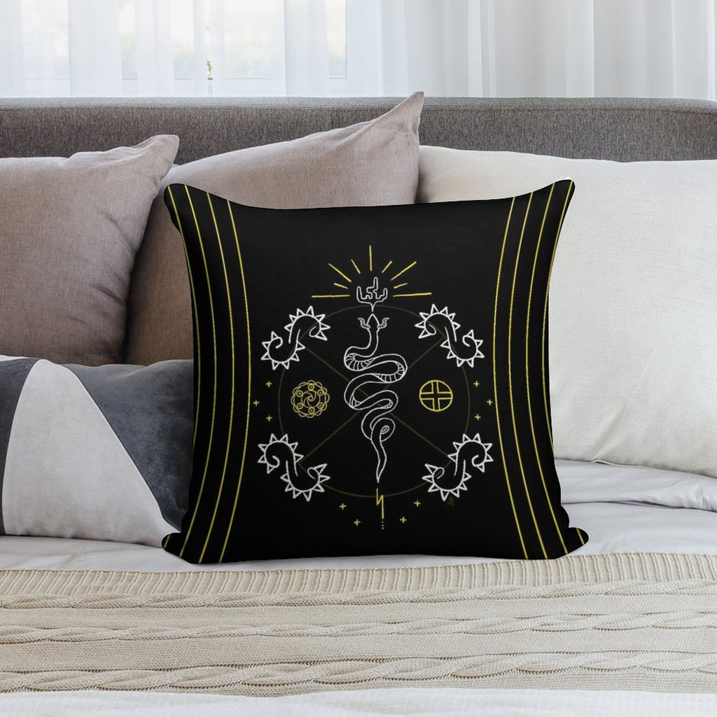 ᎤᎧᏖᎾ Soft Skin-Friendly Throw Pillow