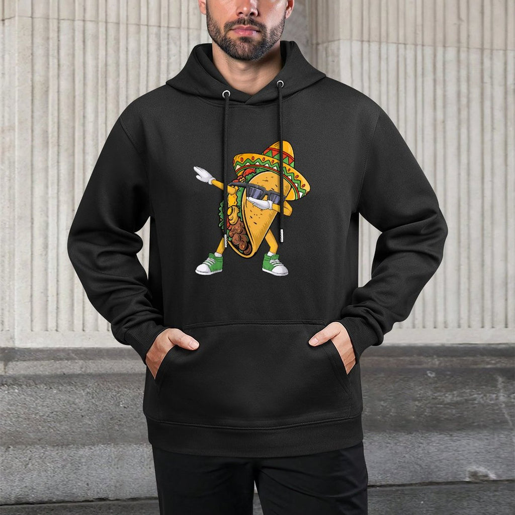 Dabbing Taco Cinco De Mayo Funny Mexican Food Dab Boys Kids Unisex Design Hoodie