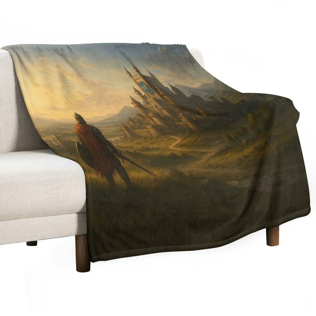 Sunrise Over SuR Multi-functional Throw Blanket