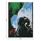 Burn My Dread Sustainable Throw Blanket