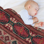 Heritage Moroccan Berber Style Design All-season Throw Blanket