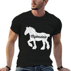 Clydesdale Draft Horse  Durable T-Shirt