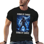 Funny Werewolf Meme Cringy Sigma Wolf  Affordable Price T-Shirt