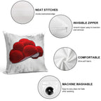 Black Forest Hat Bollenhut ART 1.5 Soft Durable Construction Throw Pillow