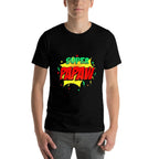 Super Papaw Comic Themed Style Superhero Fathers Day  Slim-fit Cut T-Shirt
