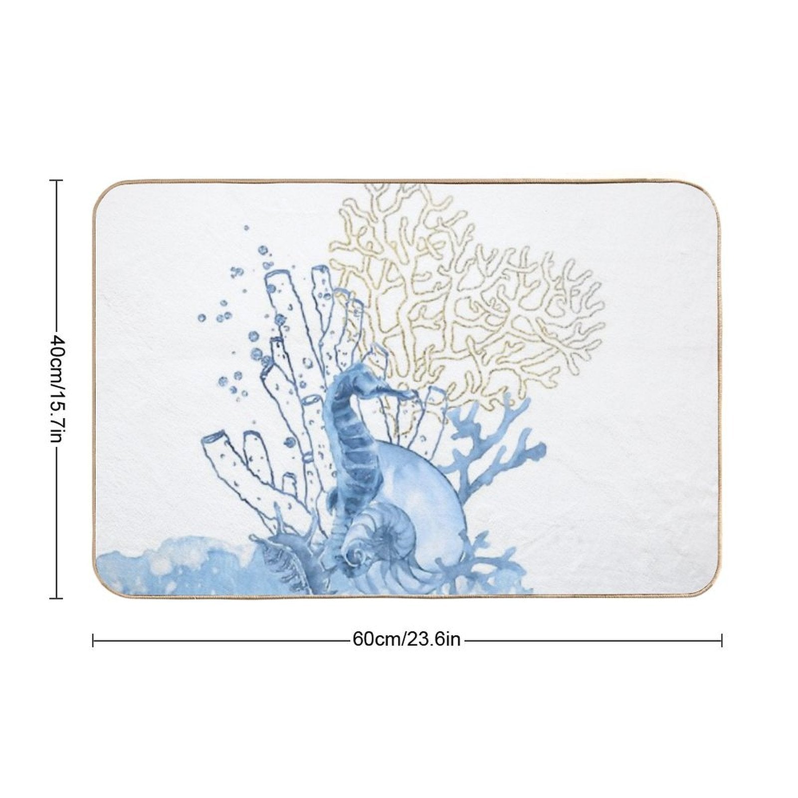 Sea Love  Eco-Friendly Bath Mat