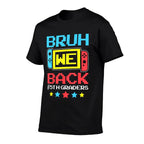 Bruh We Back 5th Graders Back To School Video Game Boys Kids  Eco-friendly Material T-Shirt