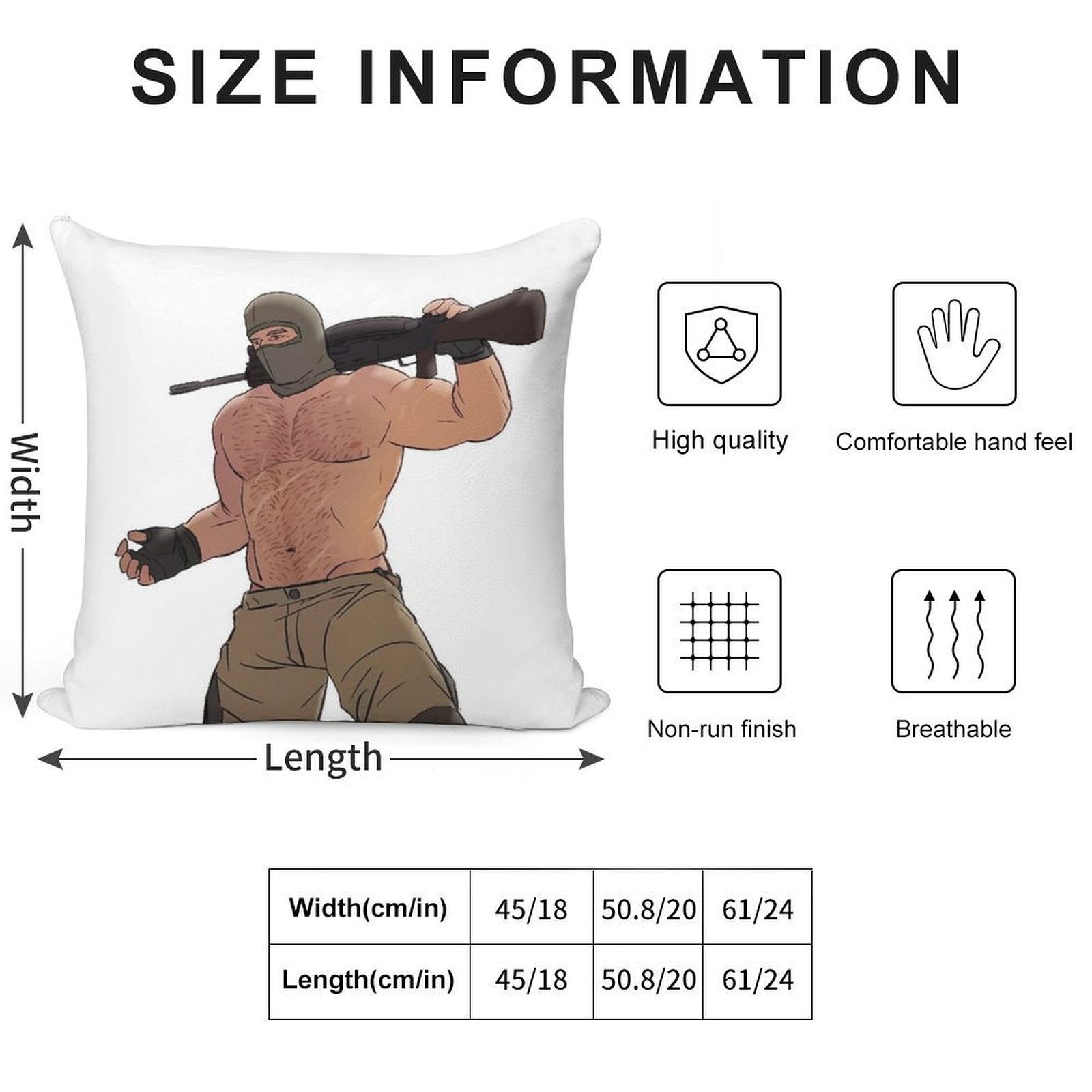Print - 6  Tachanka Soft Gift Ready Throw Pillow