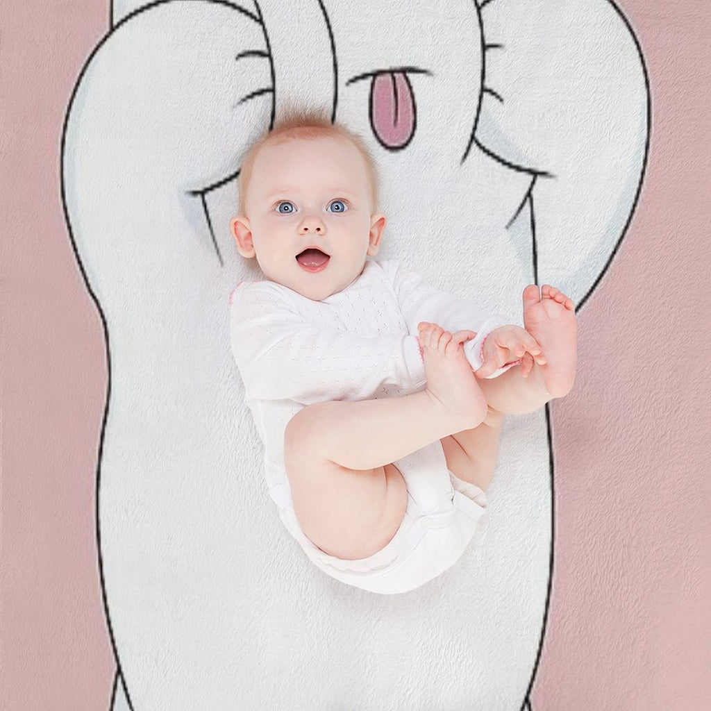 We Bare Bears - Ice Bear Shrink-resistant Throw Blanket