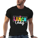 Lunch Lady Back To School Teachers Students  Eco-friendly Material T-Shirt
