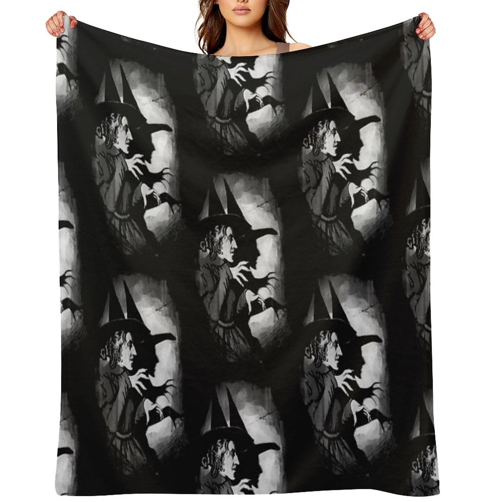Wicked Witch Velvety-soft Throw Blanket