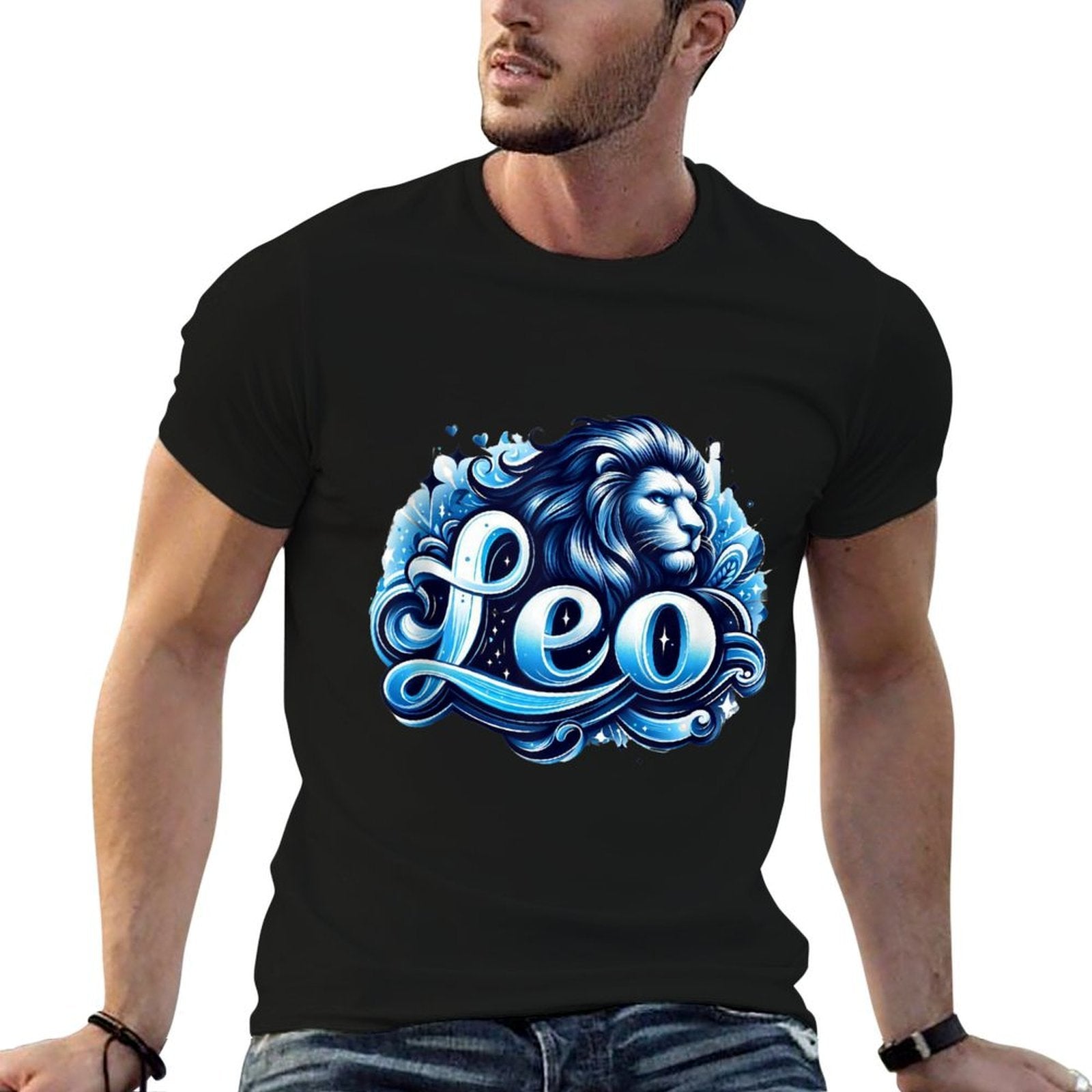 Leo Zodiac Symbol Horoscope Astrology Birthday  Odor-resistant T-Shirt