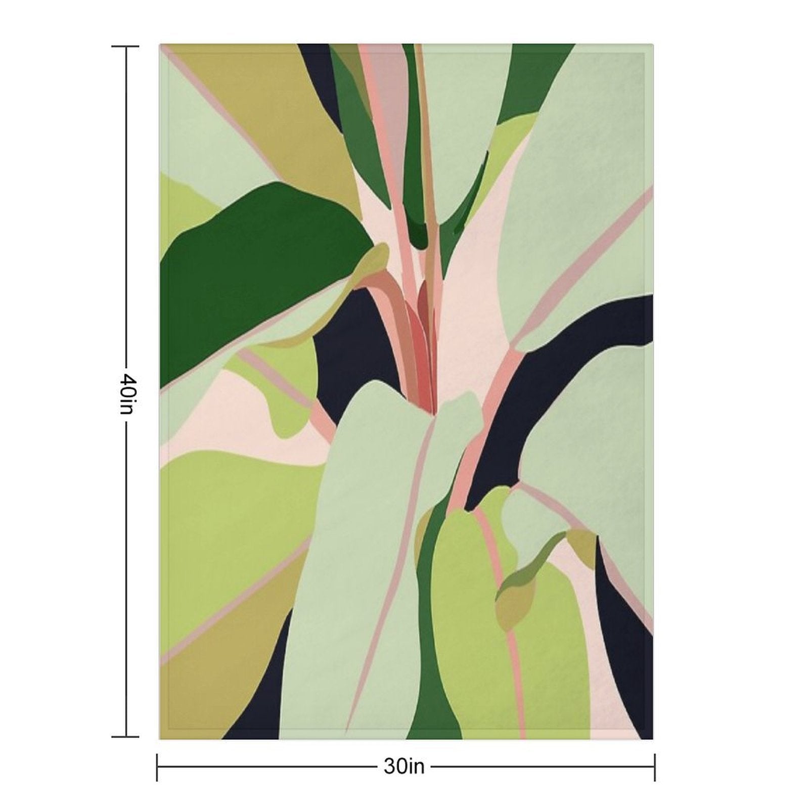 To Plant A Garden Is to Believe in Tomorrow #painting #illustration Sustainable Throw Blanket