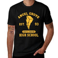 Power Rangers Angel Grove High School Gold Collegiate  Moisture-wicking T-Shirt