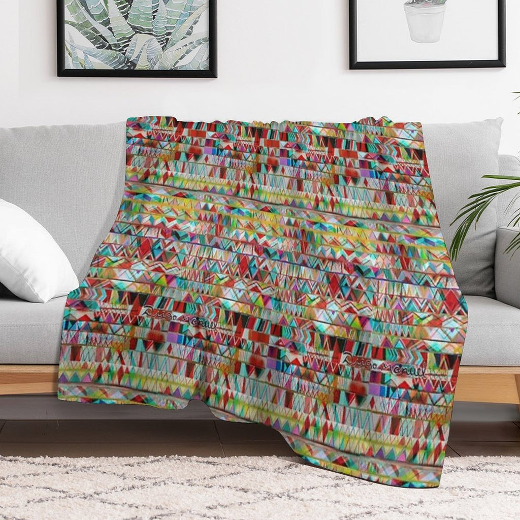 Composition 24 2 Eco-conscious Throw Blanket