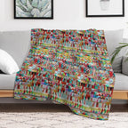 Composition 24 2 Eco-conscious Throw Blanket
