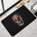 Skull 2  Dirt-Trapping Bath Mat