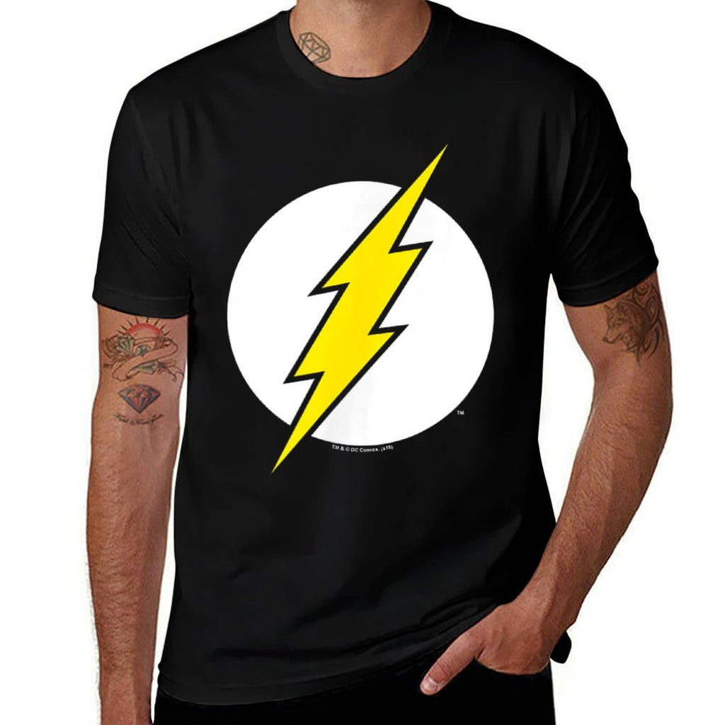 The Flash Logo T  High-quality Stitching T-Shirt
