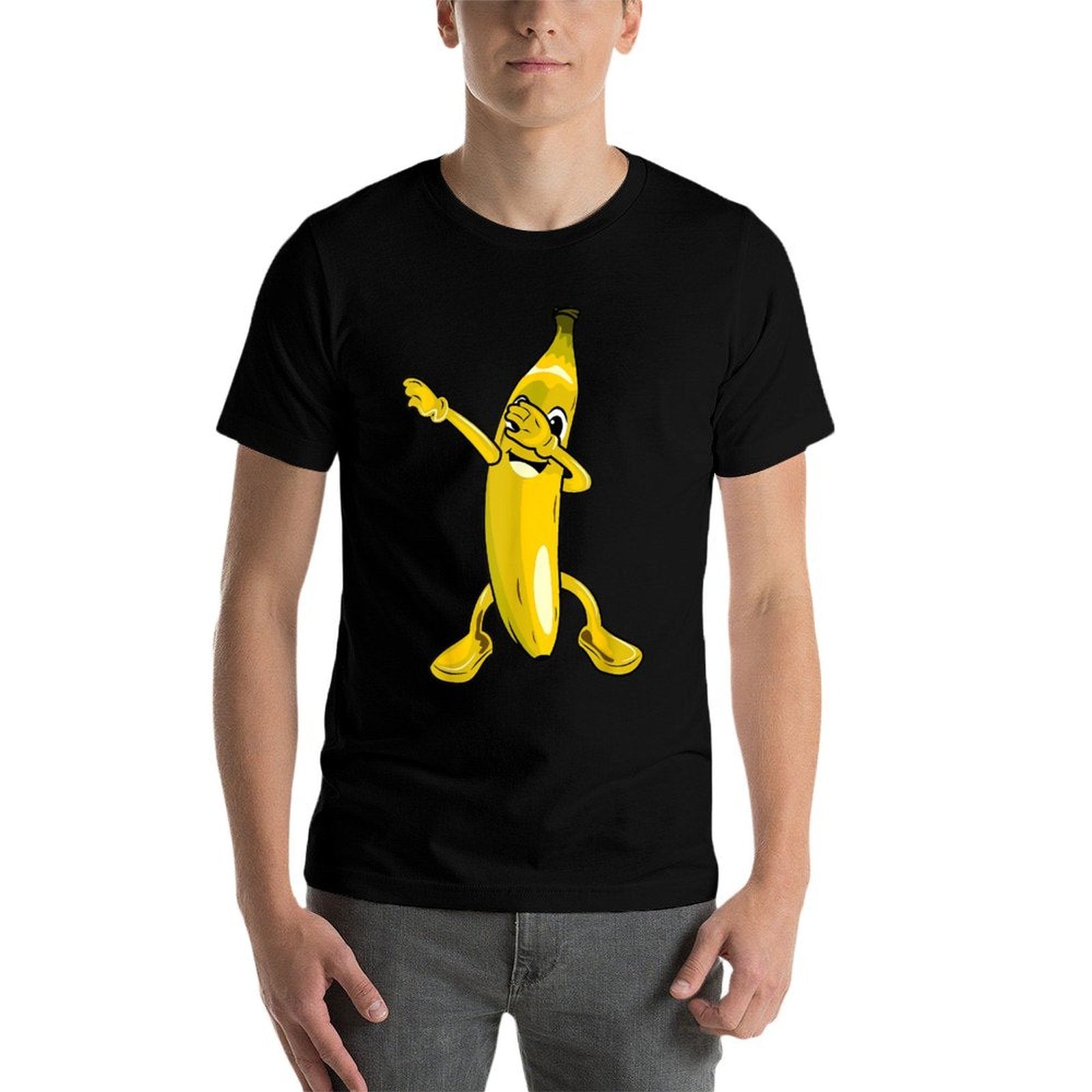 Cool Dab Banana Is Dabbing  Cute Dab Fruit Lover Gift  Fade-proof Color T-Shirt