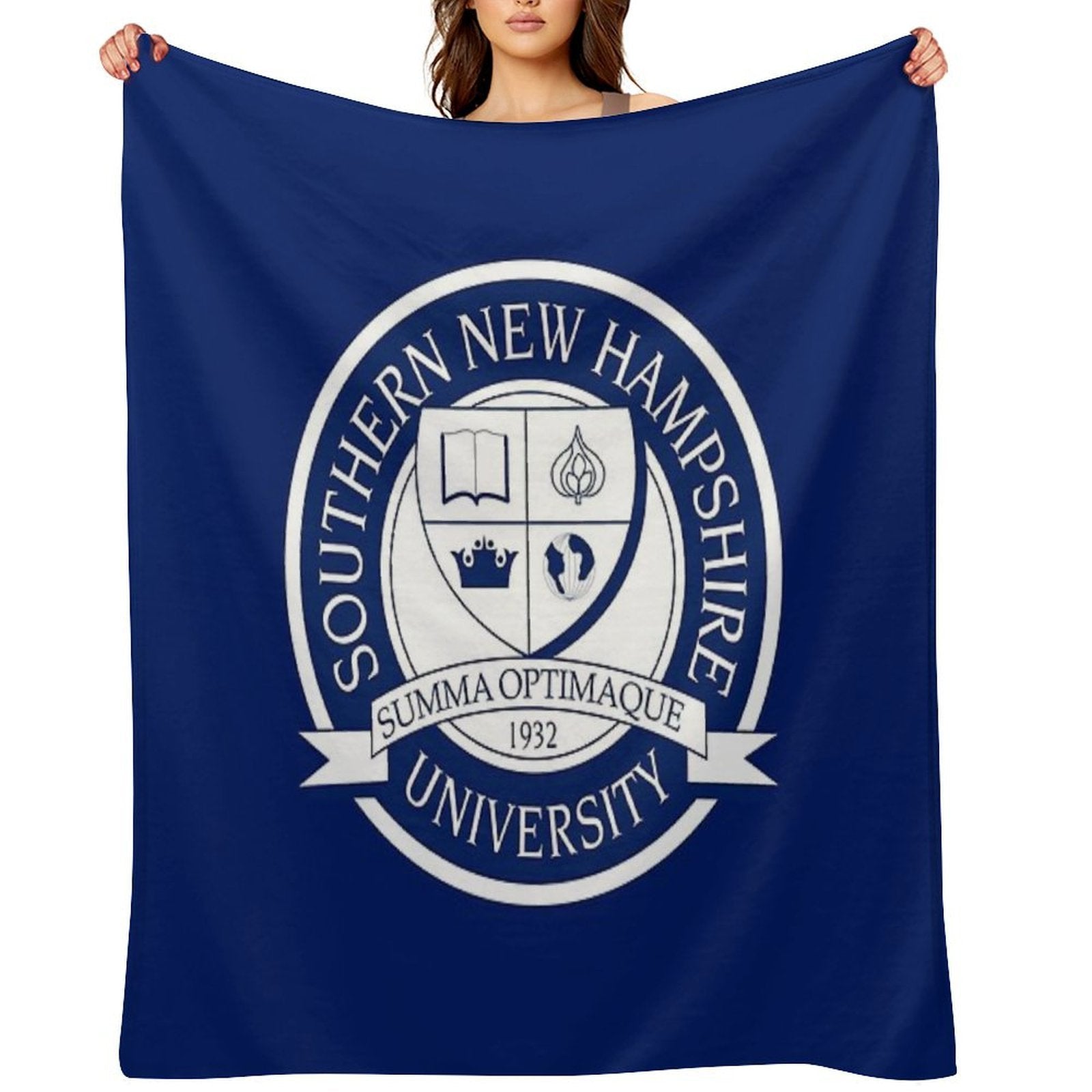 Southern New Hampshire Easy Care Throw Blanket