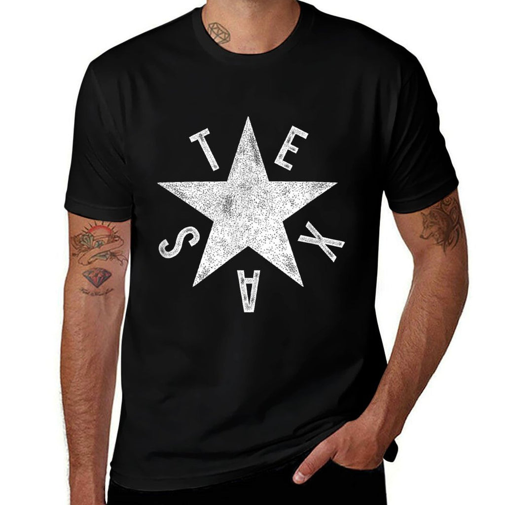 Texas Star 1836 Lorenzo De Zavala Texas Zavala  Oversized Silhouette T-Shirt