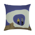 The City on The Edge of Forever Soft High-Density Material Throw Pillow