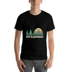 New Hampshire NH Vintage Retro 70s Graphic  Classic T-Shirt