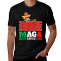 Mexicans Always Get Across Anti Funny Men Mexico Pride  Tagless Design T-Shirt