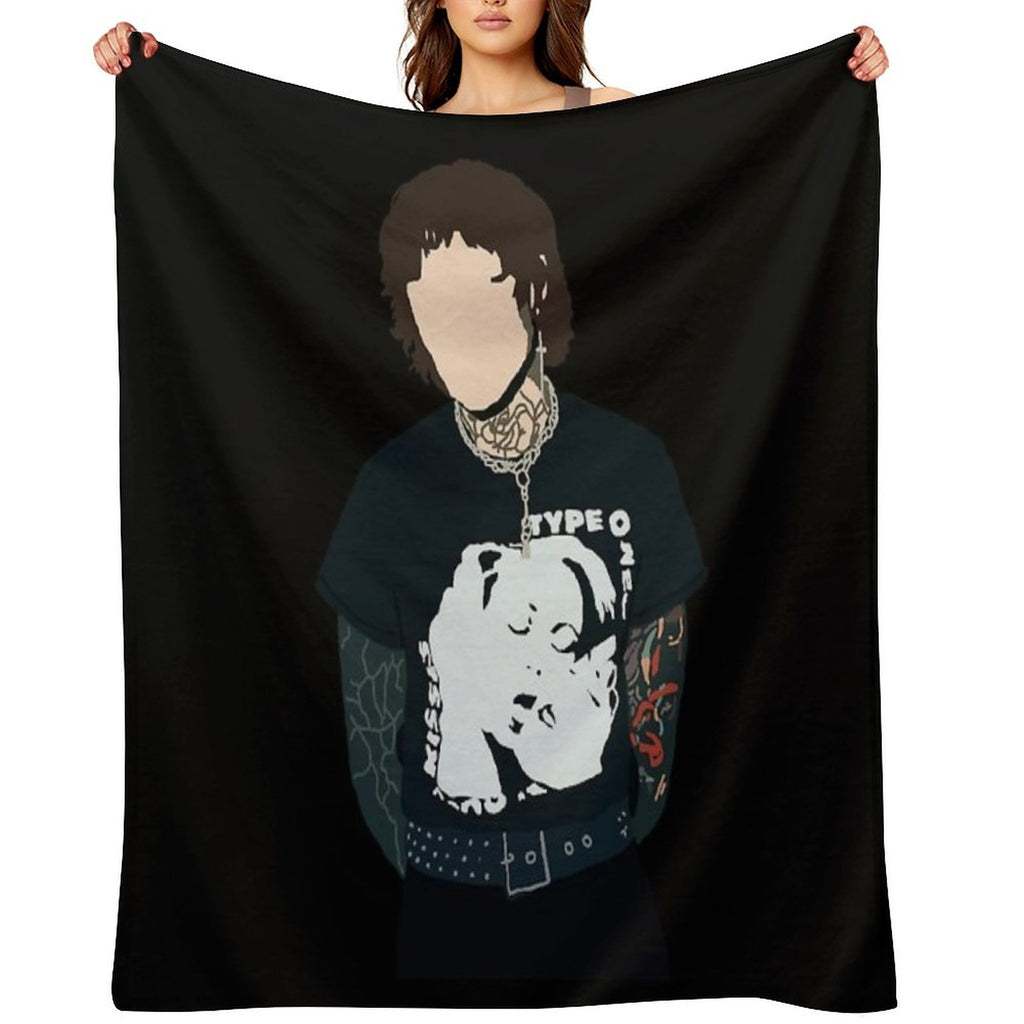 Oli Sykes - Bring Me The Horizon Velvety-soft Throw Blanket