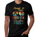 Straight Trippin Costa Rica 2025 Family Summer Vacation  High-quality Stitching T-Shirt