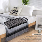 Gunsmoke Film Negative Multi-functional Throw Blanket