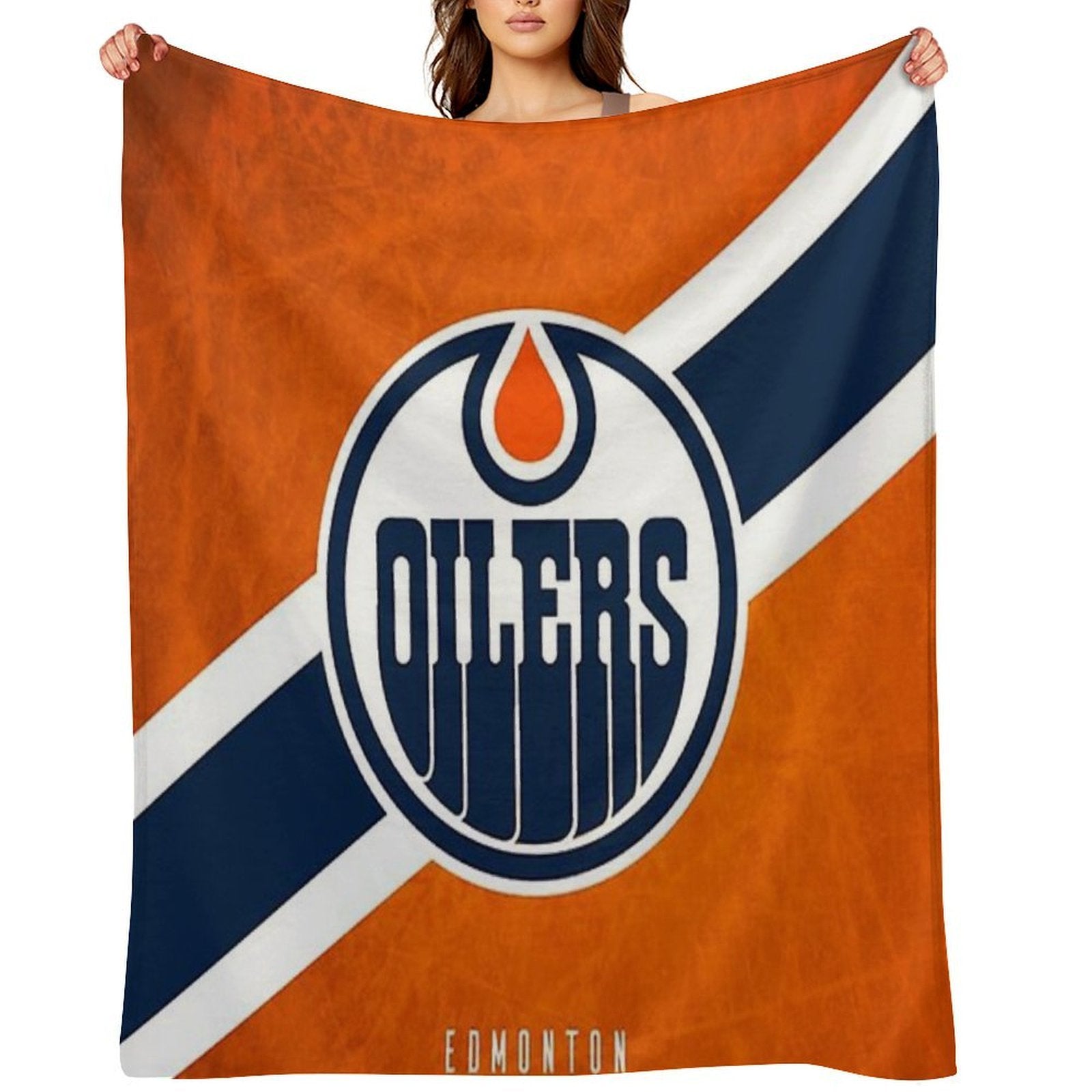 Oilers-City Premium Throw Blanket
