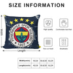 Fenerbahçe 5 Stars Soft High-Density Material Throw Pillow