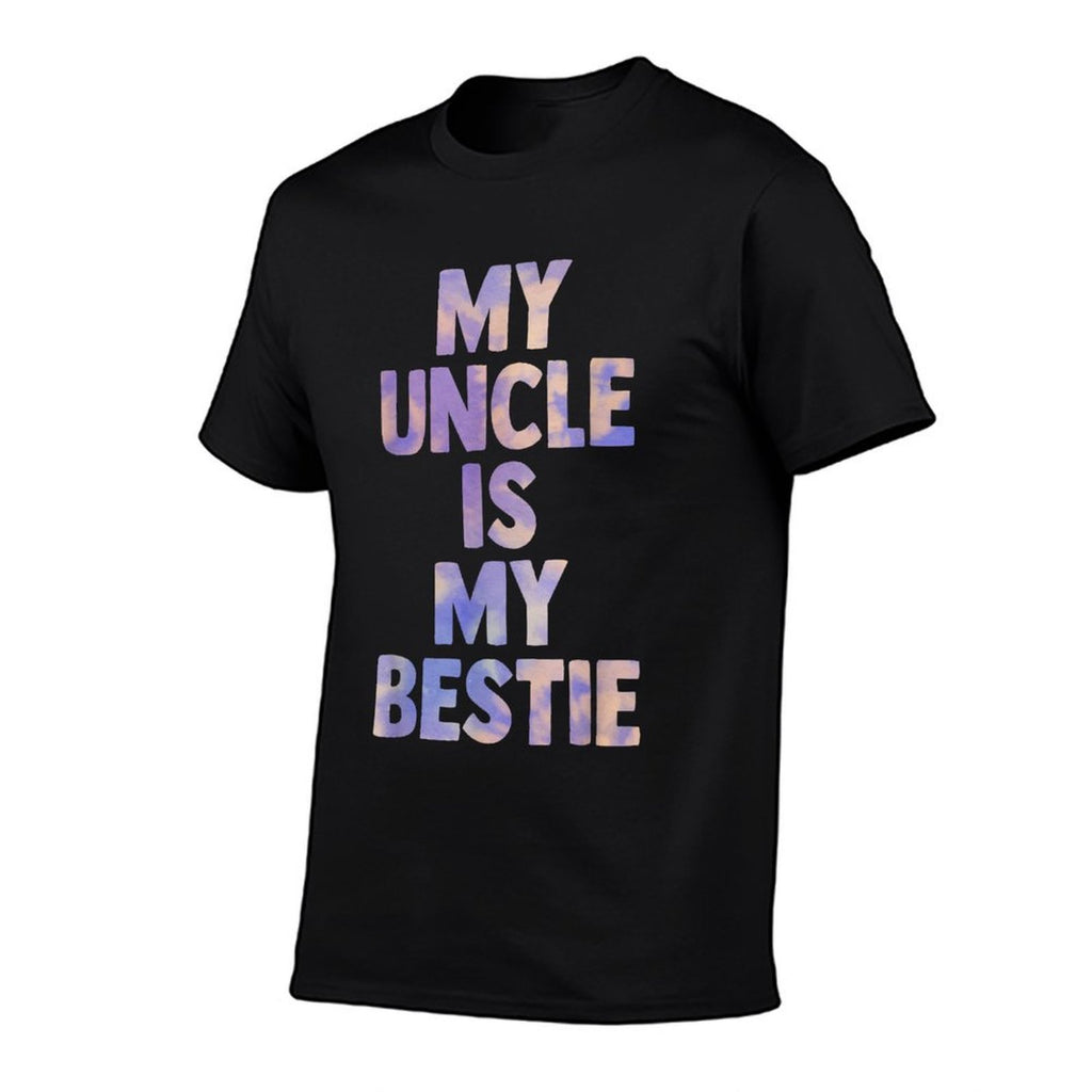 My Uncle Is My Bestie for Niece Nephew Matching Set Tie Dye  Moisture-wicking T-Shirt