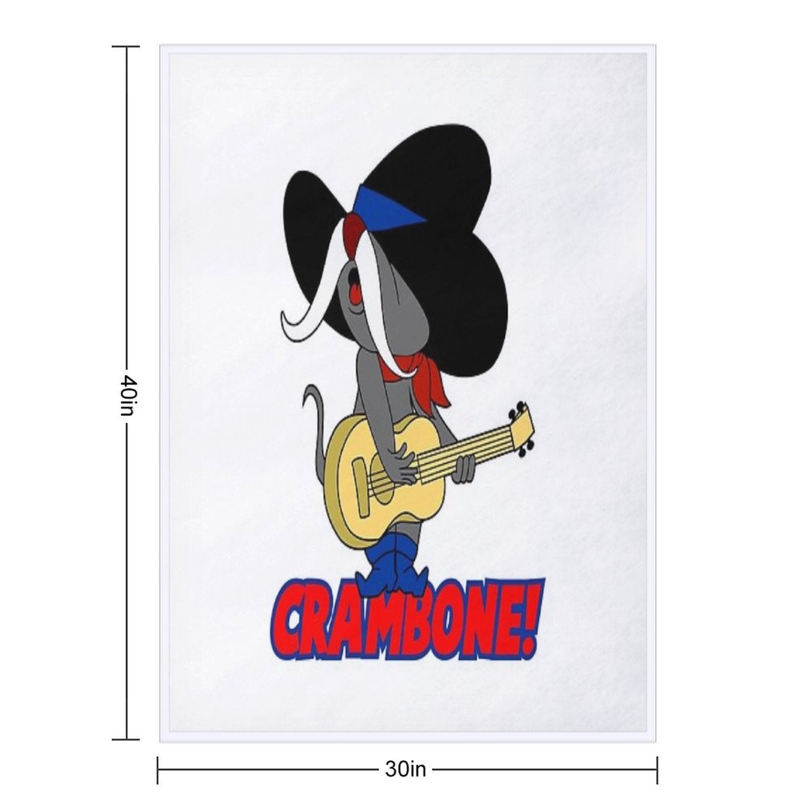 Uncle Pecos - Crambone! Versatility Throw Blanket