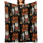 The Bad Guys Quick-dry Throw Blanket