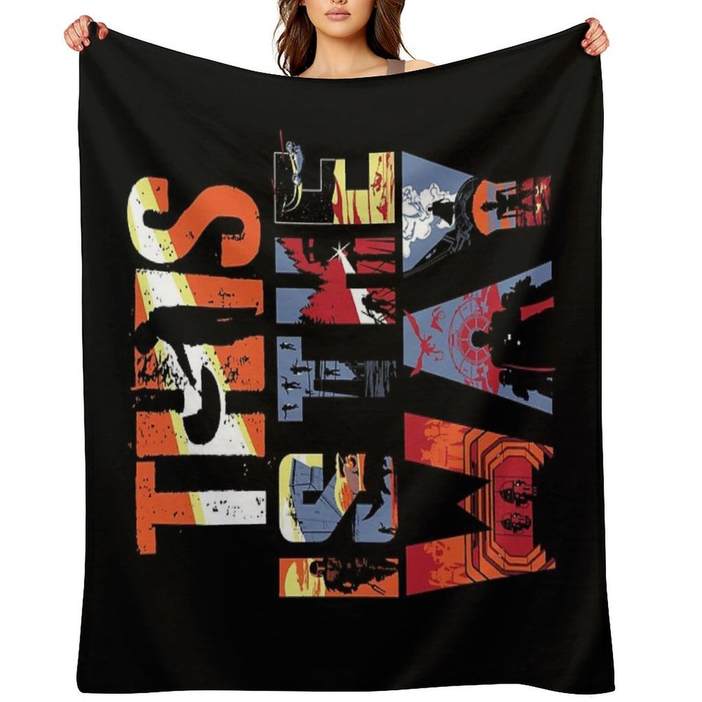 The Magnificent 8 Comfort Throw Blanket