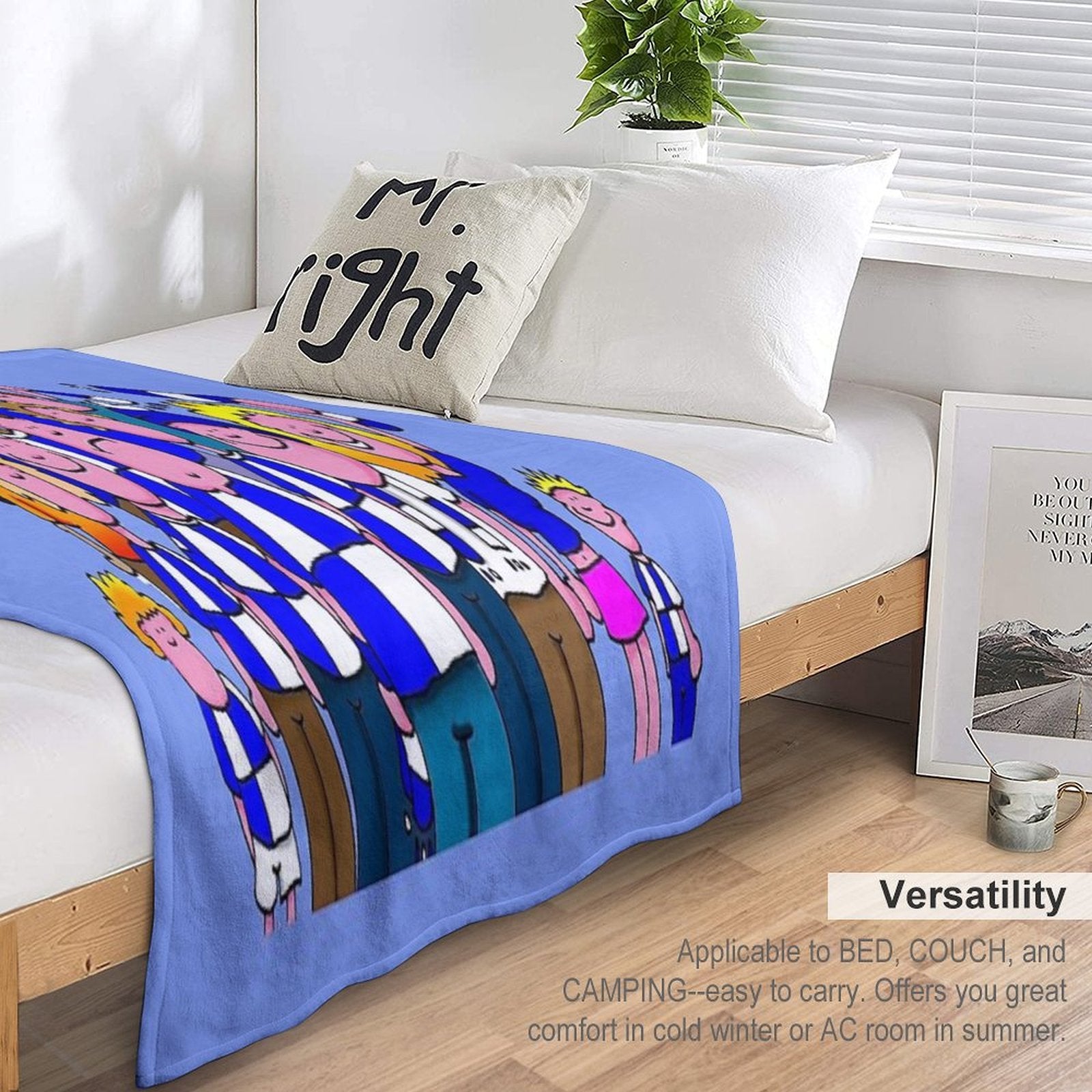 Bristol Rovers Shrink-resistant Throw Blanket