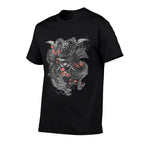 Samurai Warrior Japanese Bushido Dragon Oni Knight Gift  Soft T-Shirt