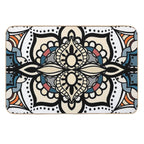 Turkish Floral Paisley Pattern  Stain-Proof Bath Mat