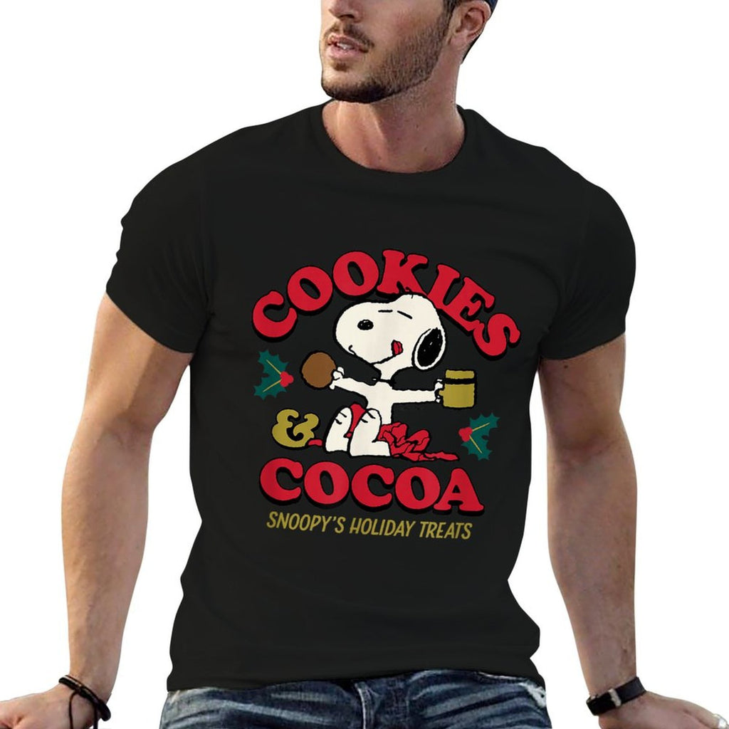 Peanuts - Christmas - Cookies  Cocoa Comfortable T-Shirt
