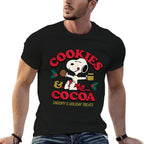 Peanuts - Christmas - Cookies  Cocoa Comfortable T-Shirt