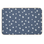 Stars on Blue  Rapid-Drying Bath Mat