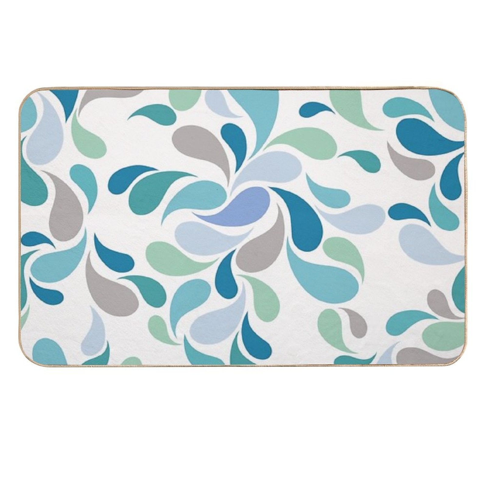 Abstract Apostrophes  Non-Slip Bath Mat