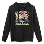 Ask Me About My Explosive Diarrhea Funny Inappropriate Adult Colorfast Hoodie