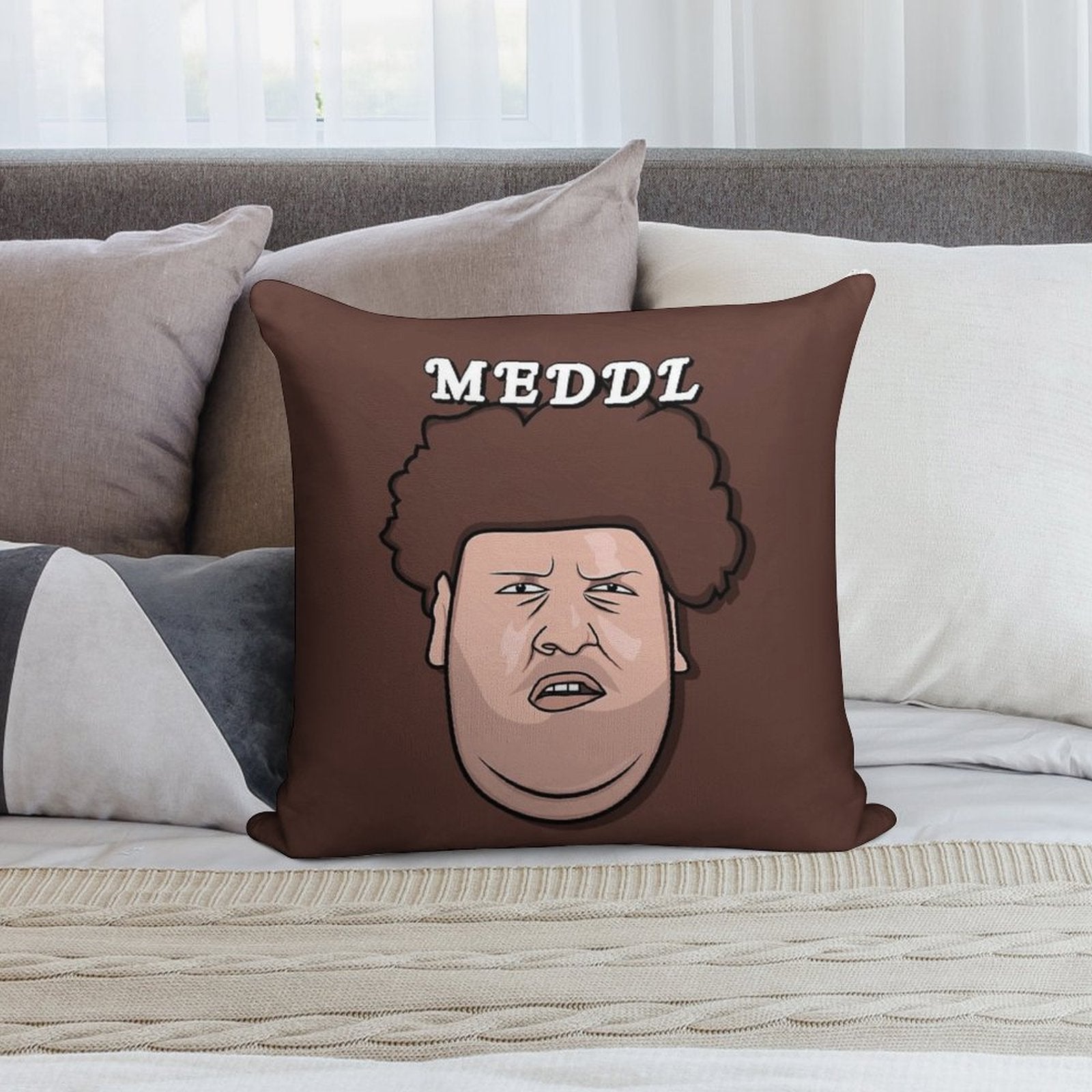 Dragon Lord Rainer Winkler Illustration Oger Mett Soft Skin-Friendly Throw Pillow