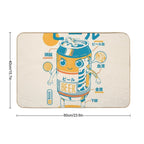 Beer Can X-Ray  Slip-Resistant Bath Mat