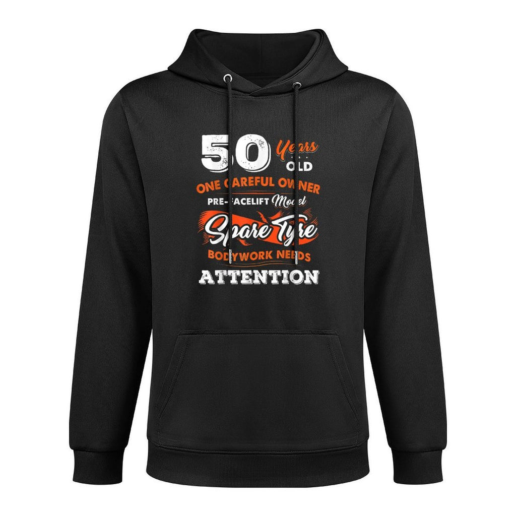 50 Years Old One Careful Owner 50th Birthday Gift Casual Wear Hoodie