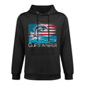 Gulf Of USA America Gift Men Women Flag Beach Easy Care Hoodie
